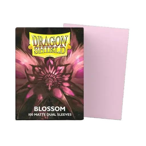 [126600] Dragon Shield Sleeves - Standard size - Matte Dual - Blossom (100 Sleeves)