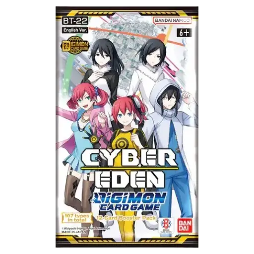 [BT12BST] Digimon Card Game - Cyber Eden BT22 Booster 