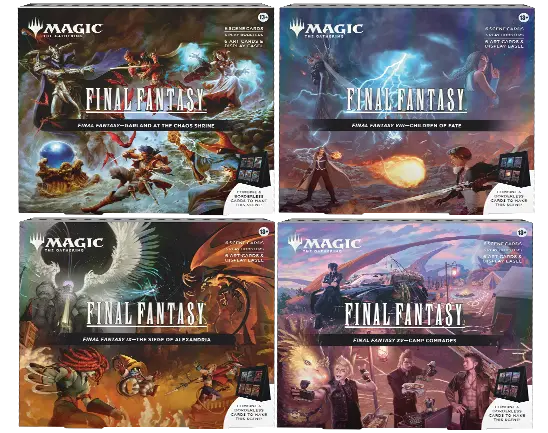 final fantasy scene box mtg Amazon.com: Magic: The Gathering - Final Fantasy Scene Box - Garland at The  Chaos Shrine