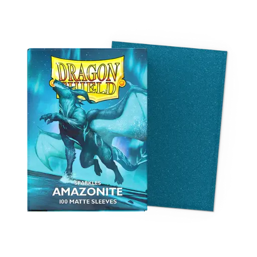 [137203] Dragon Shield Sleeves - Matte Standard size - Amazonite (100 Sleeves) 