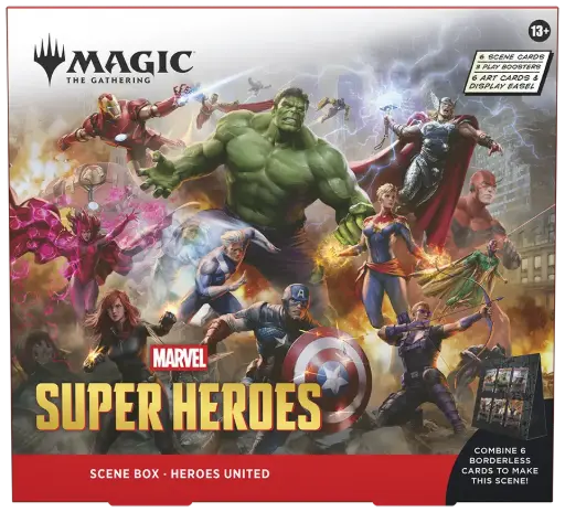 MTG - Marvel Super Heroes Scene Box