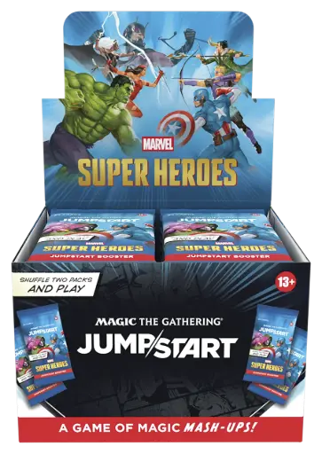 [137762] MTG - Marvel Super Heroes Jumpstart Booster Display (24 Packs)