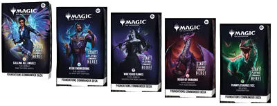 [142706] MTG - Foundations Starter Commander Deck