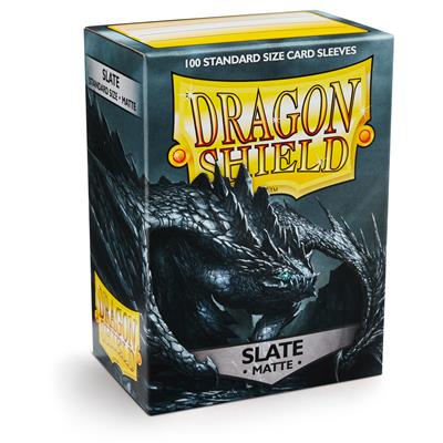 [23118] DRAGON SHIELD STANDARD SLEEVES - MATTE SLATE (100 SLEEVES)
