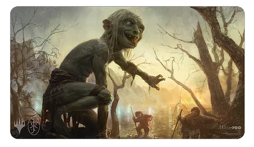 [90579] UP - The Lord of the Rings Tales of Middle-earth Playmat 9 - Featuring Smeagol for MTG
