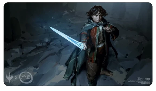 [90567] UP - The Lord of the Rings Tales of Middle-earth Playmat A - Featuring Frodo for MTG