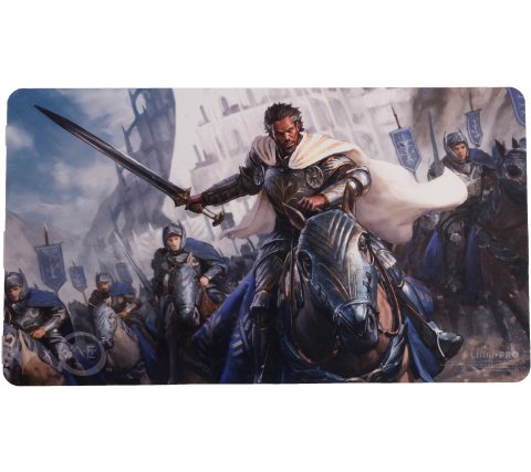 [90571] UP - THE LORD OF THE RINGS TALES OF MIDDLE-EARTH PLAYMAT 1 - FEATURING ARAGORN FOR MTG