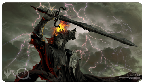 [90573] UP - THE LORD OF THE RINGS TALES OF MIDDLE-EARTH PLAYMAT 3 - FEATURING SAURON FOR MTG