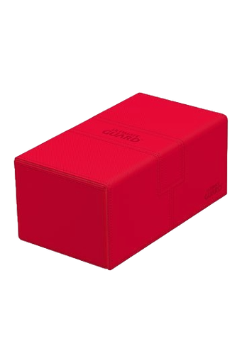 [UGD011244] Ultimate Guard Twin Flip`n`Tray 200+ XenoSkin Monocolor Rojo