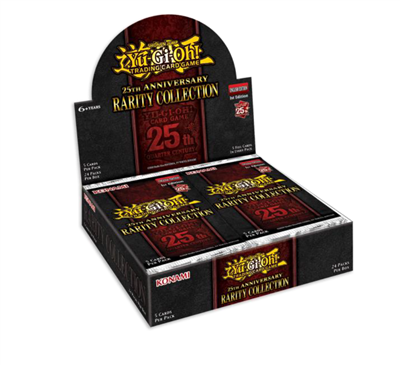[100579] YGO - 25TH ANNIVERSARY RARITY COLLECTION BOOSTER DISPLAY (24 PACKS)