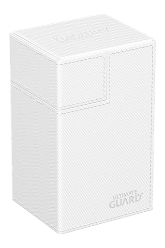 [UGD011219] Ultimate Guard Flip`n`Tray 80+ XenoSkin Monocolor Blanco